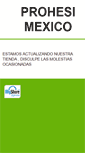 Mobile Screenshot of prohesi-mexico.com